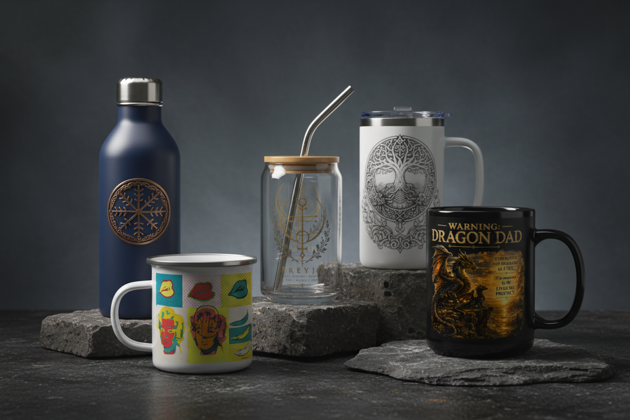 Mugs & Drinkware - Balanced Layout