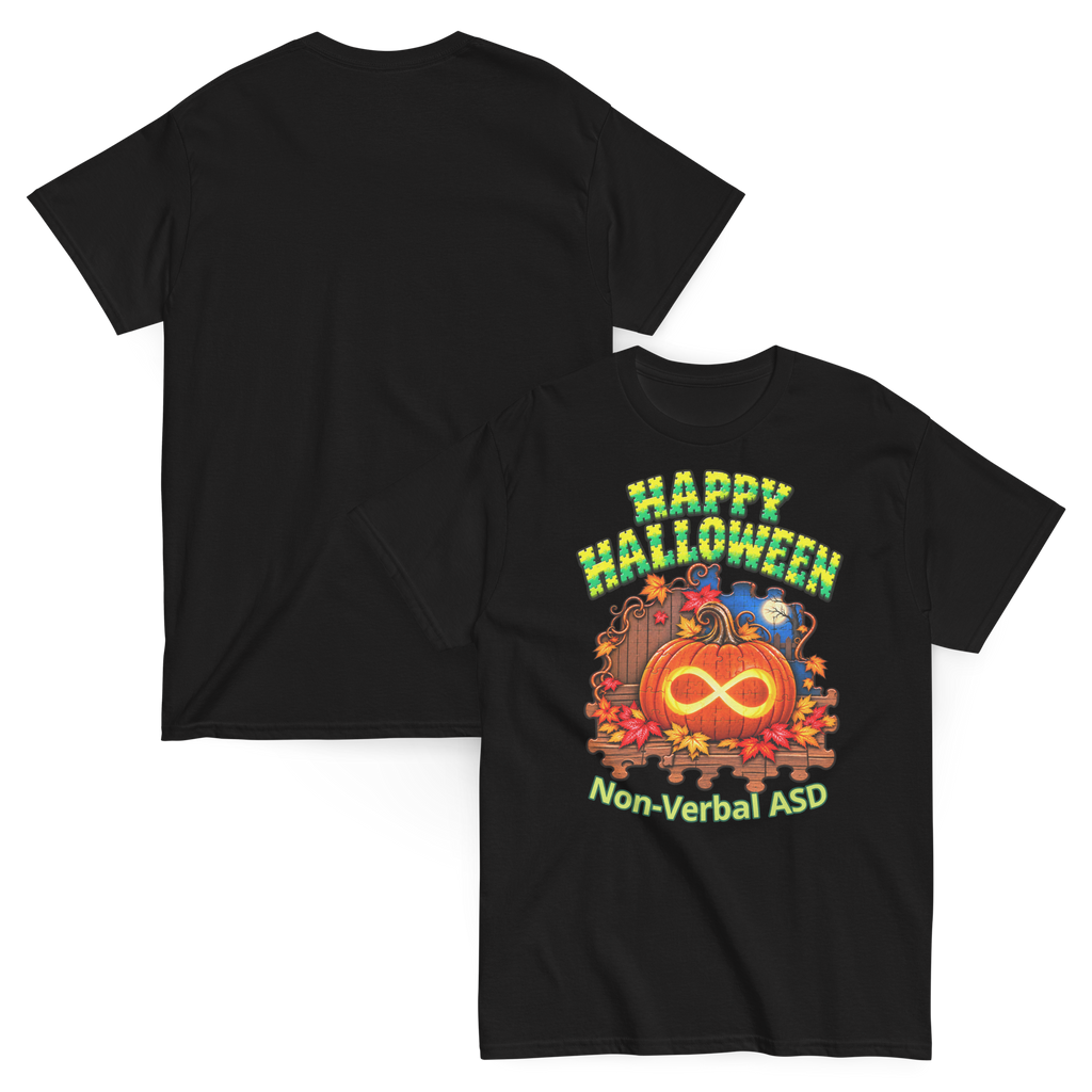 Autism Halloween Shirts | Trick or Treat & ASD Designs | D-Rabbit
