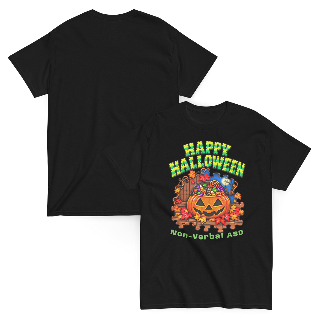Autism Halloween Shirts | Trick or Treat & ASD Designs | D-Rabbit