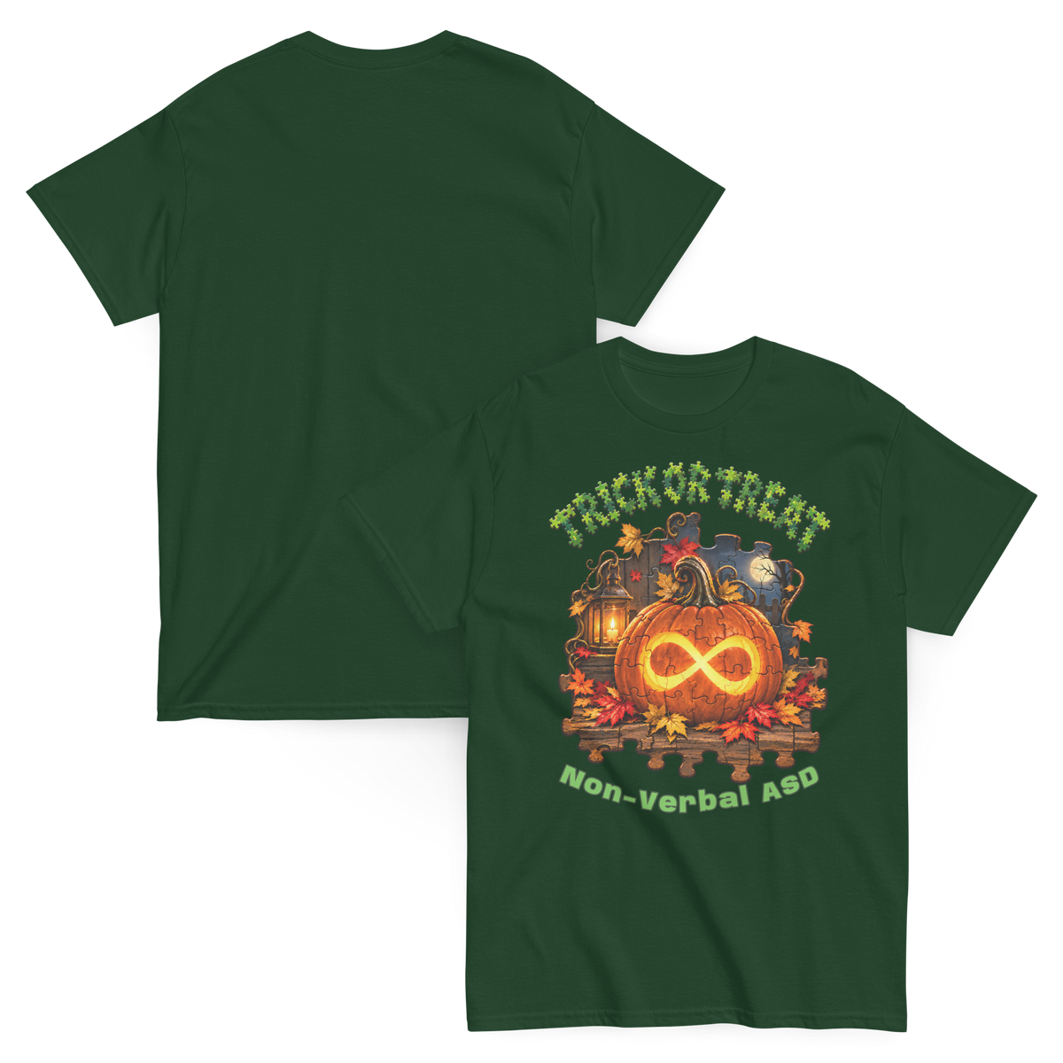 Autism Halloween Shirts | Trick or Treat & ASD Designs | D-Rabbit