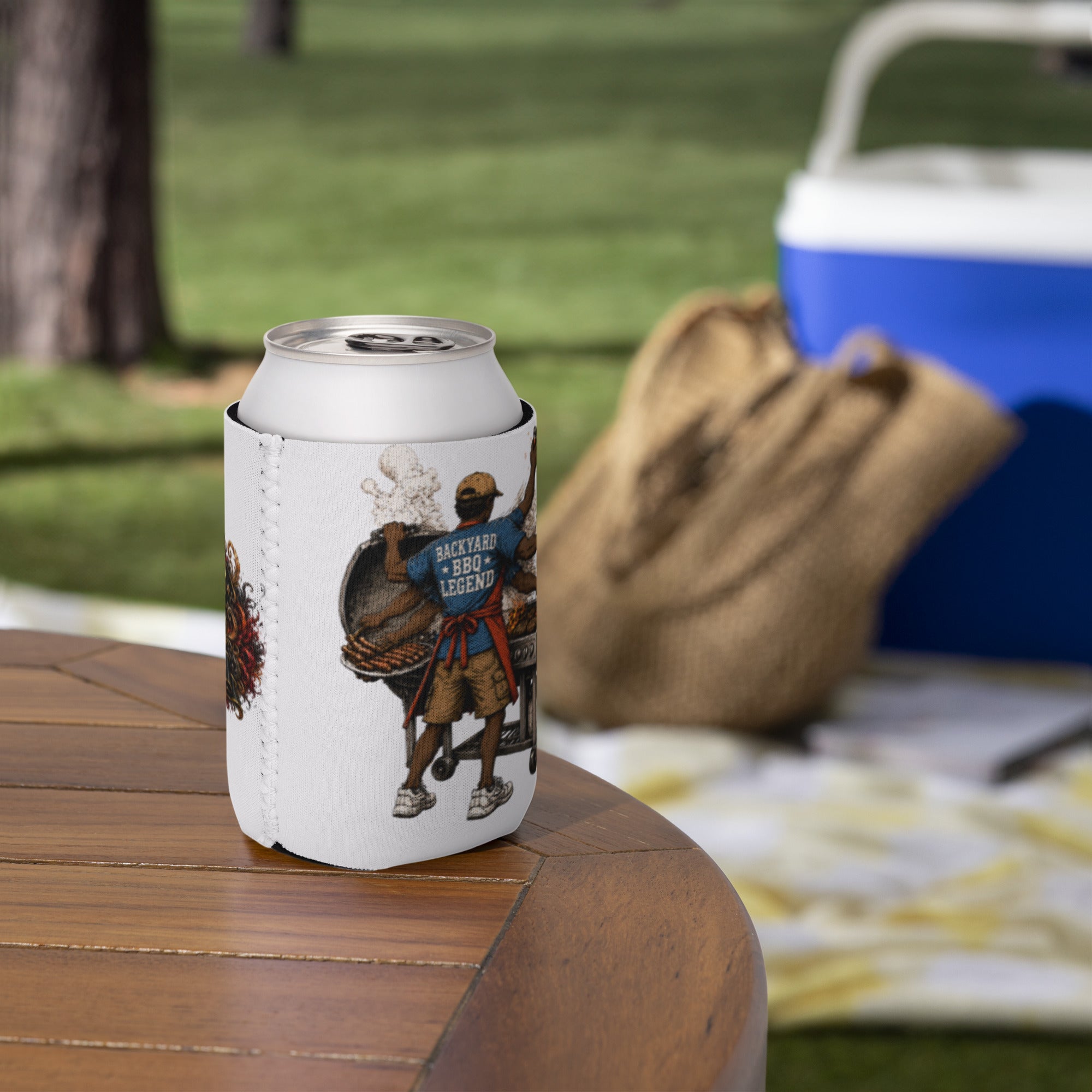 BBQ Legend Can Cooler – Grill Master Drink Holder – Winky's