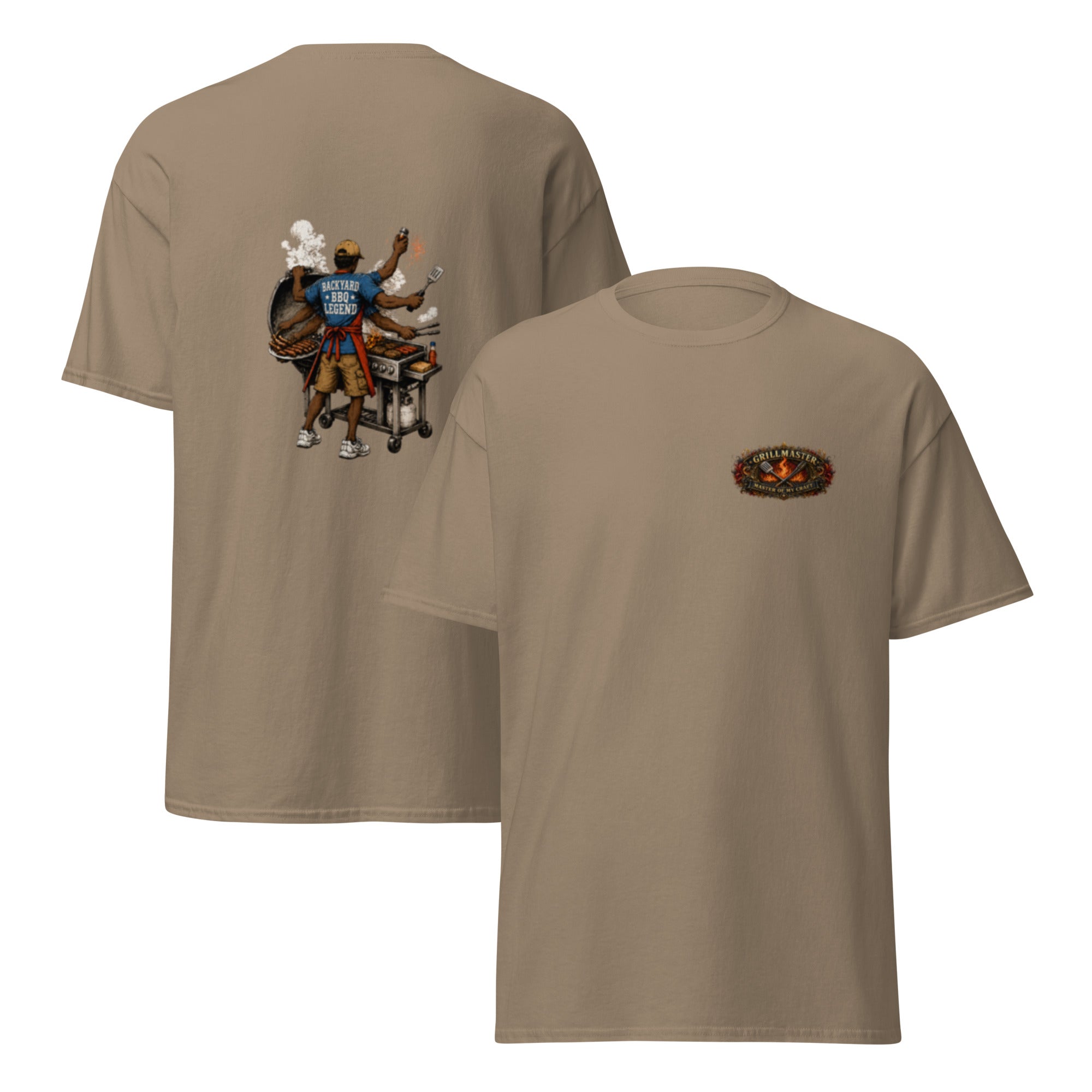 Grill Master BBQ T-Shirt | Master of My Craft Tee | Backyard Legends Collection