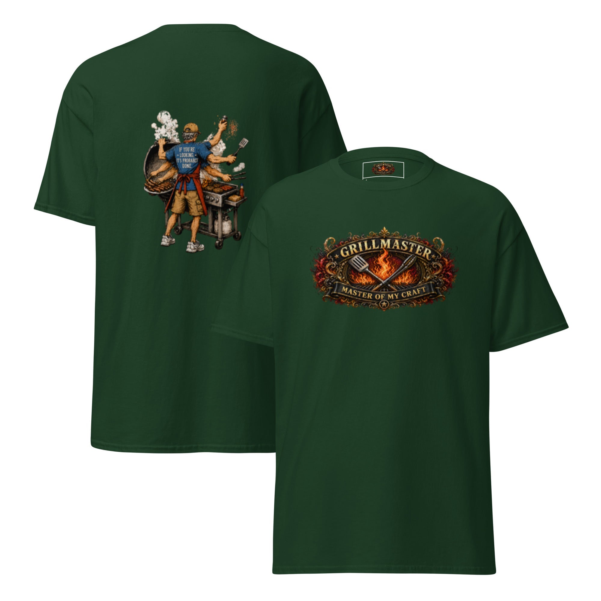 Grill Master BBQ T-Shirt | Master of My Craft Tee | Backyard Legends Shirt