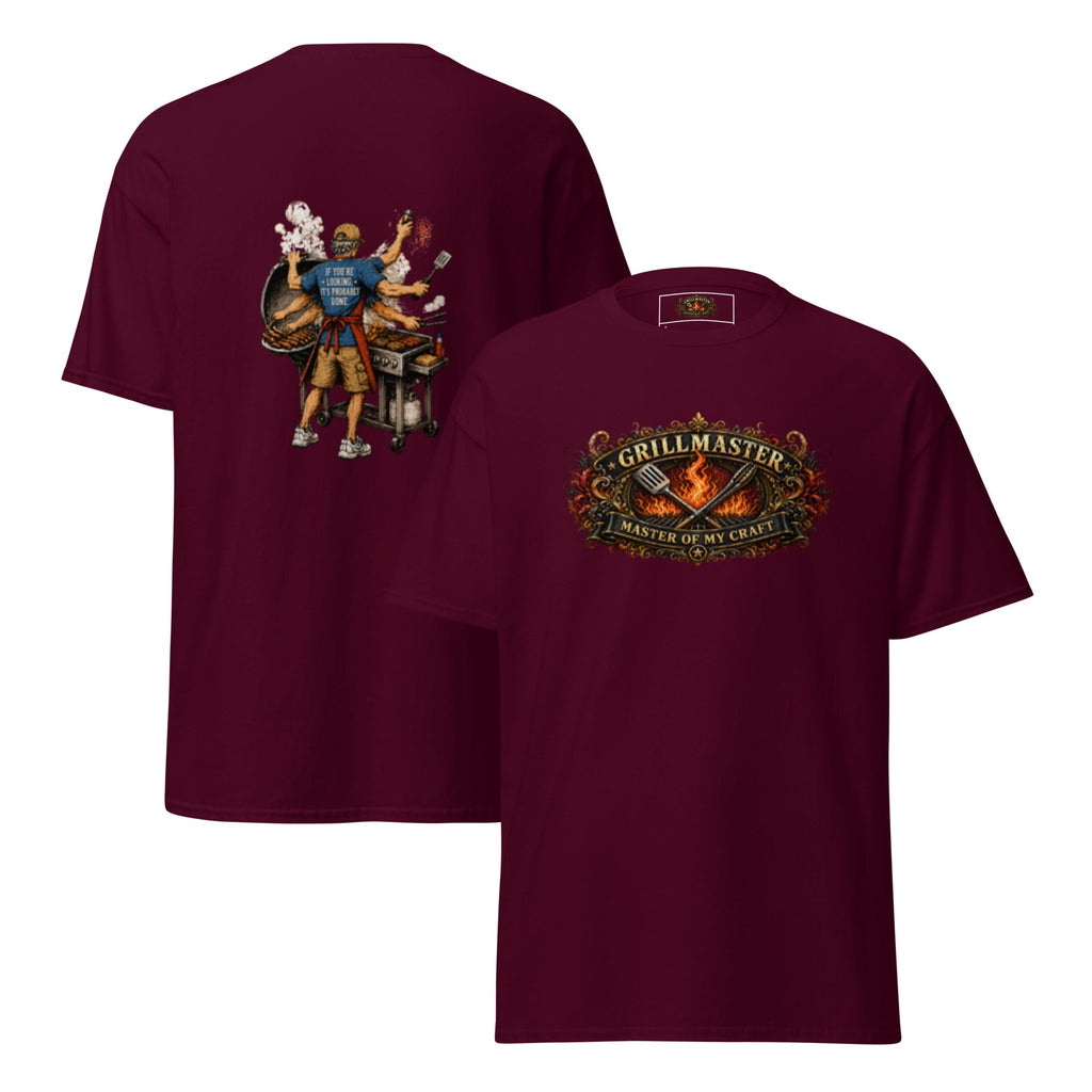 Grill Master BBQ T-Shirt | Master of My Craft Tee | Backyard Legends Shirt