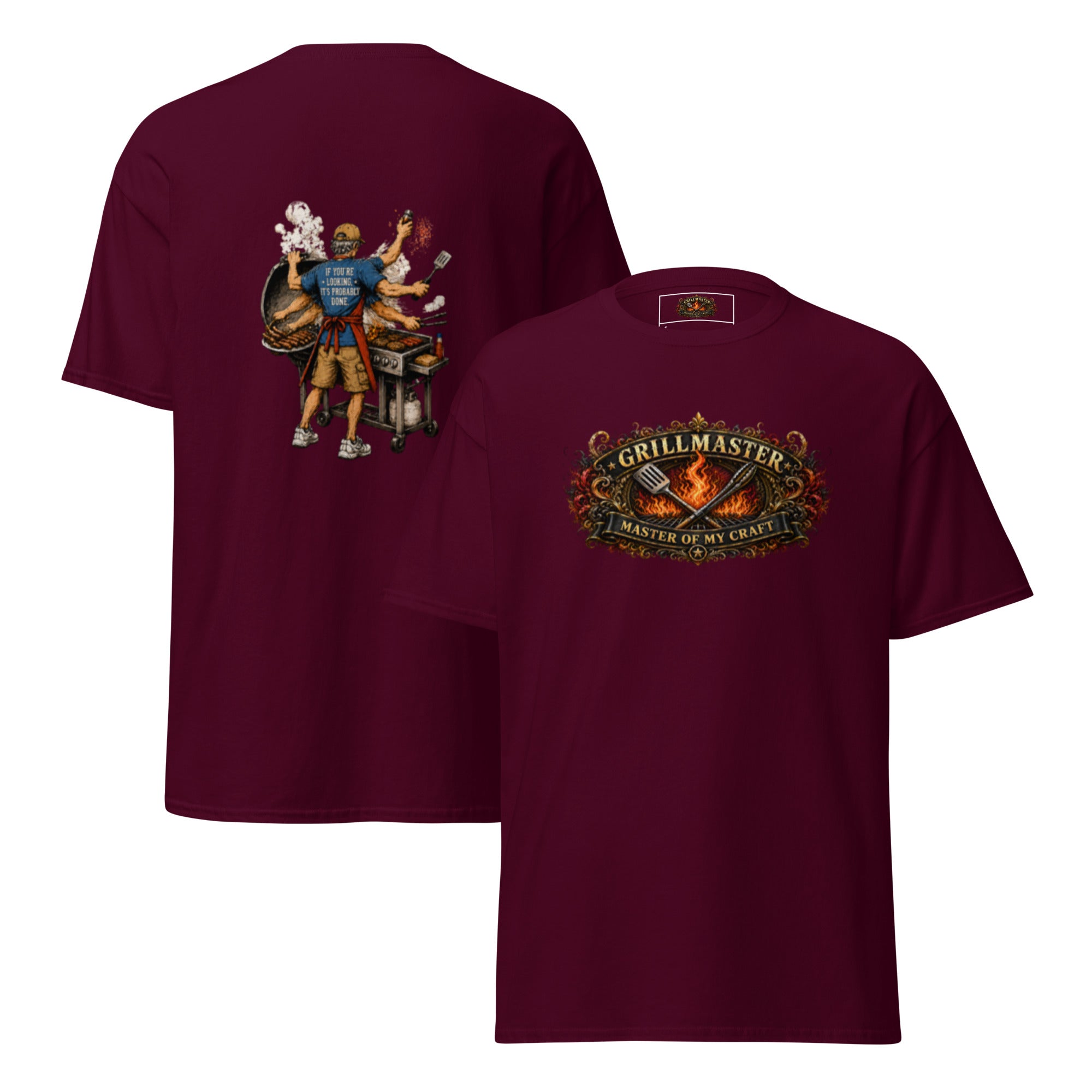 Grill Master BBQ T-Shirt | Master of My Craft Tee | Backyard Legends Shirt