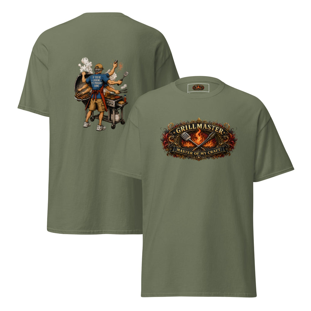 Grill Master BBQ T-Shirt | Master of My Craft Tee | Backyard Legends Shirt