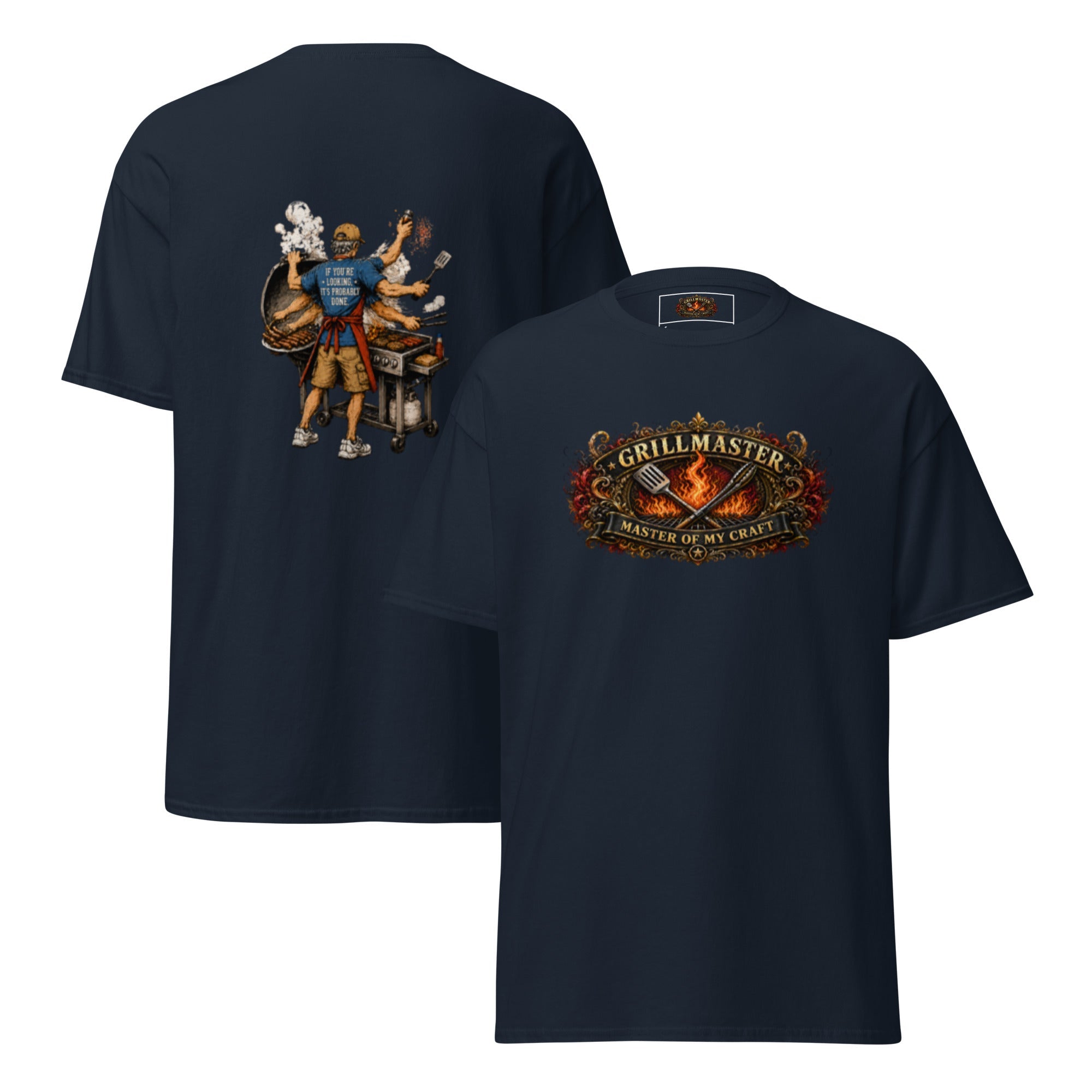 Grill Master BBQ T-Shirt | Master of My Craft Tee | Backyard Legends Shirt