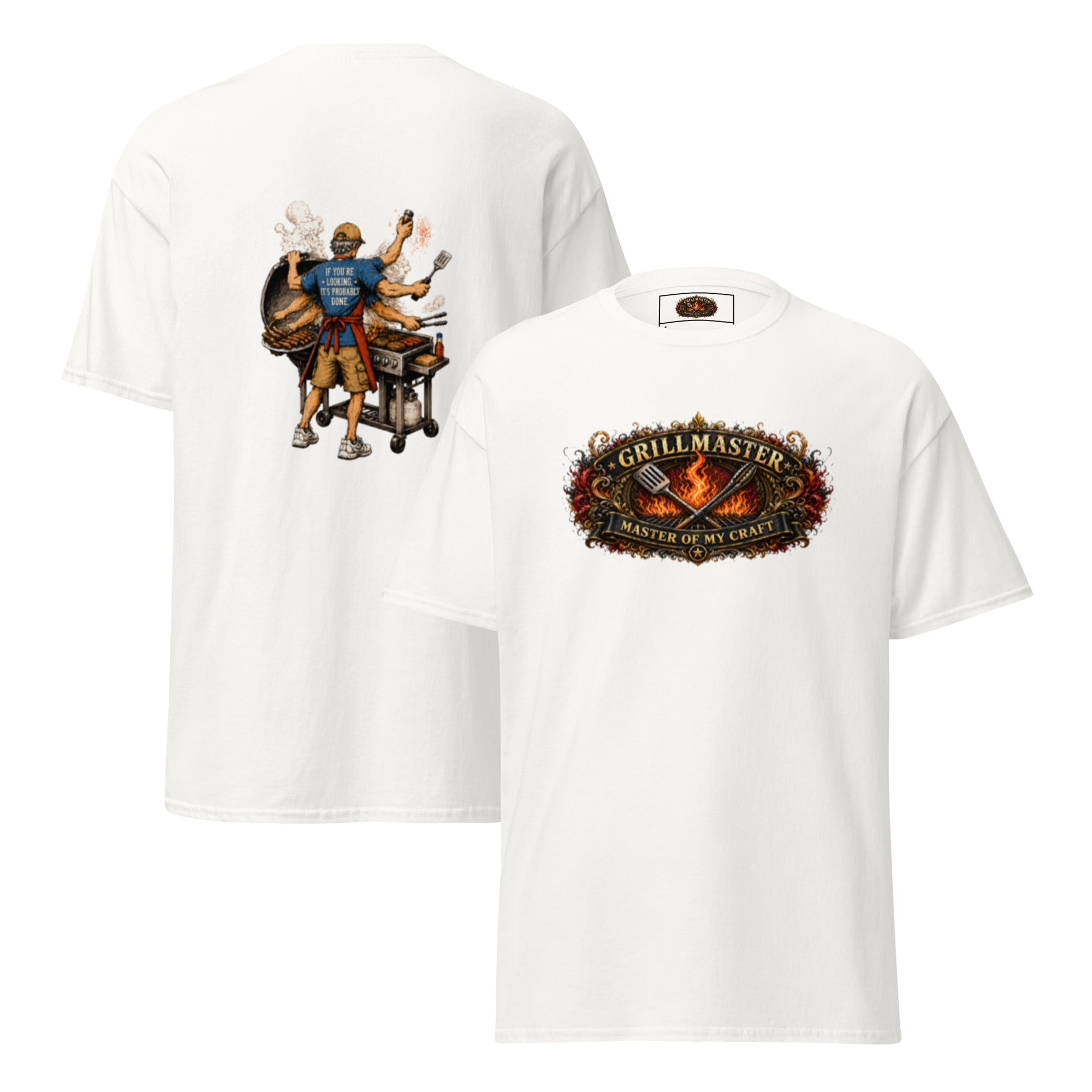 Grill Master BBQ T-Shirt | Master of My Craft Tee | Backyard Legends Shirt